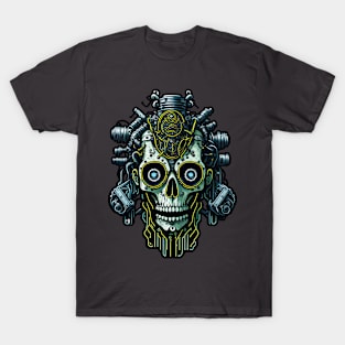 Cyborg Heads S03 D91 T-Shirt